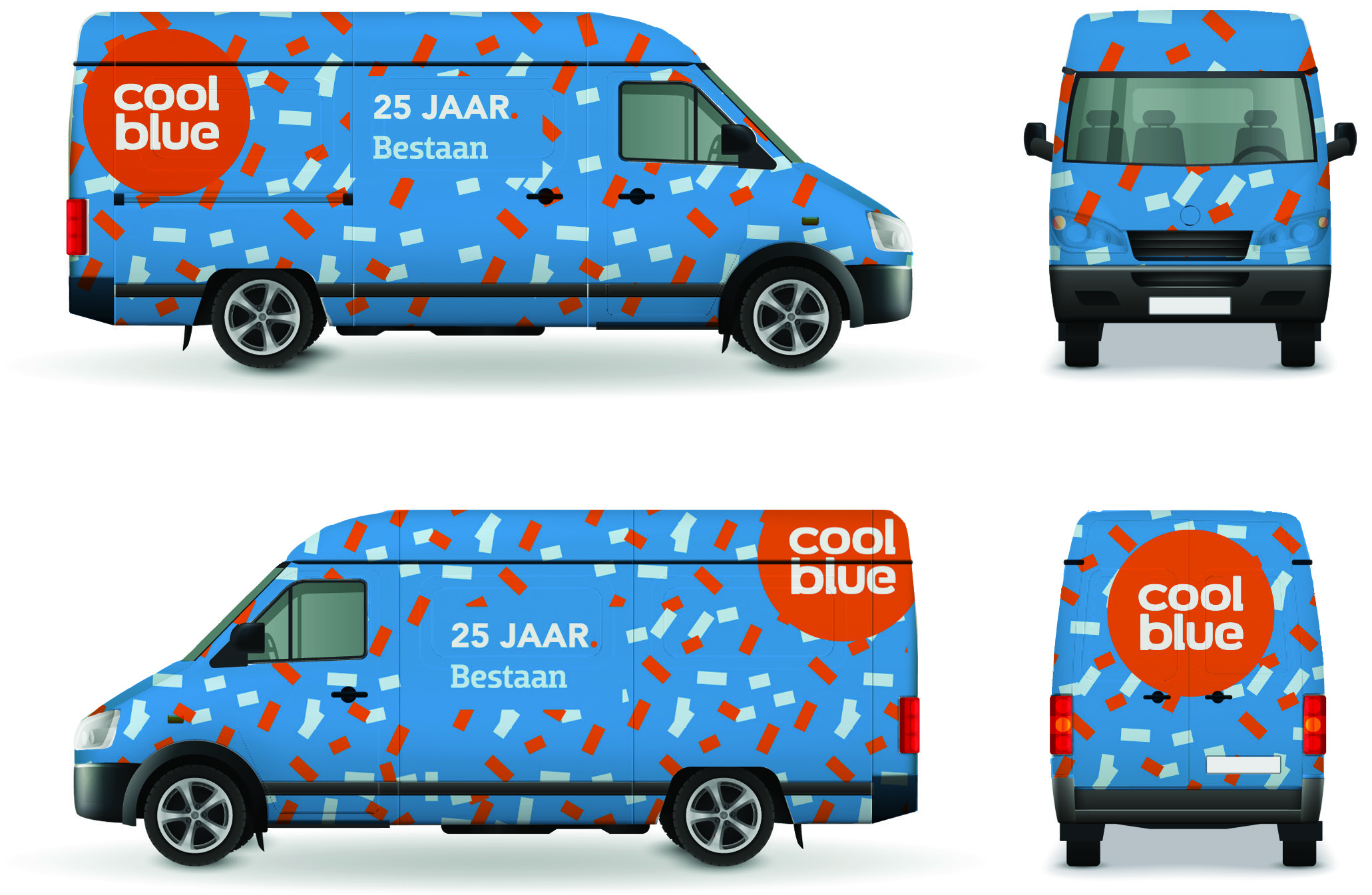 Bus mock-up Coolblue