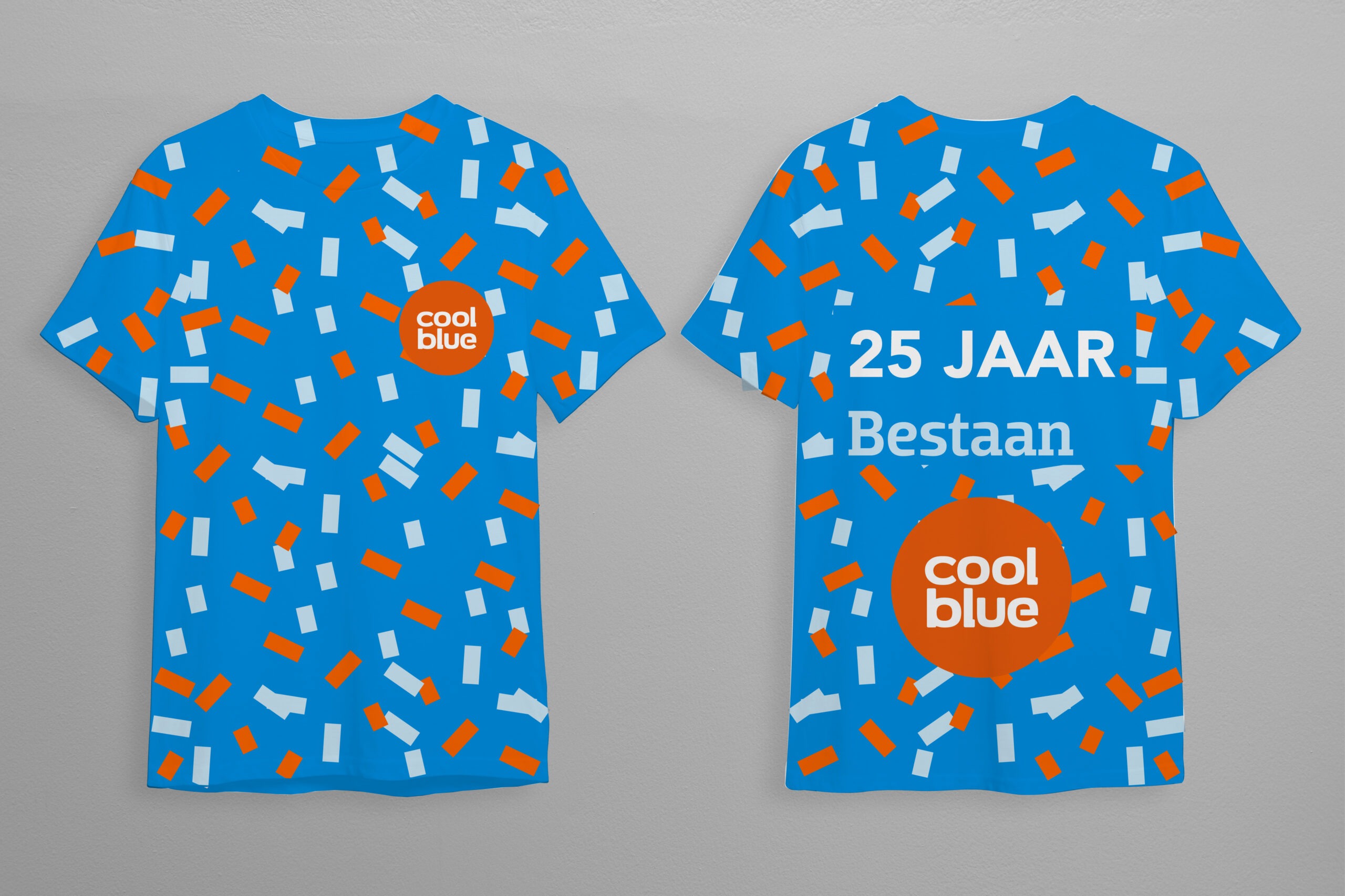 T-shirt moc-kup Coolblue
