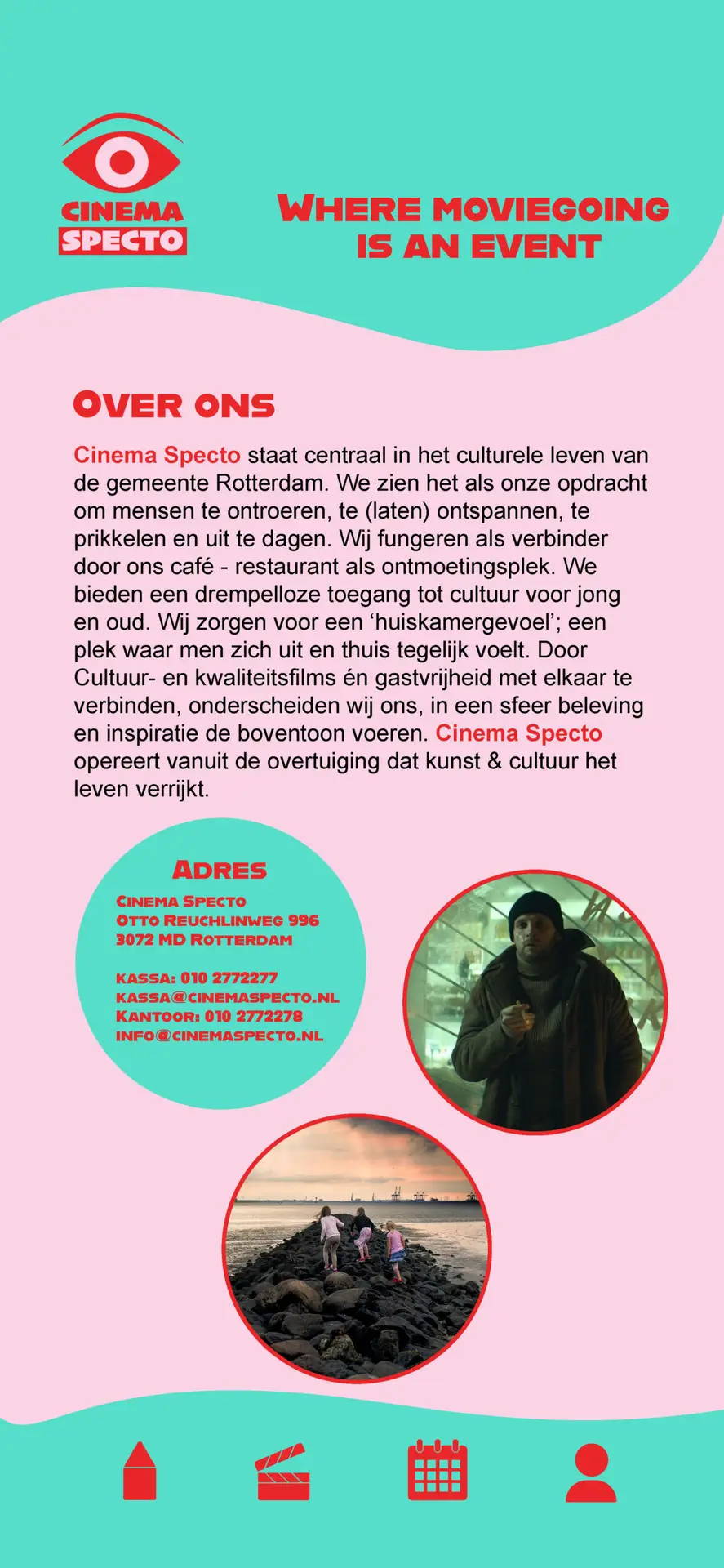 Cinema Specto app pagina 4