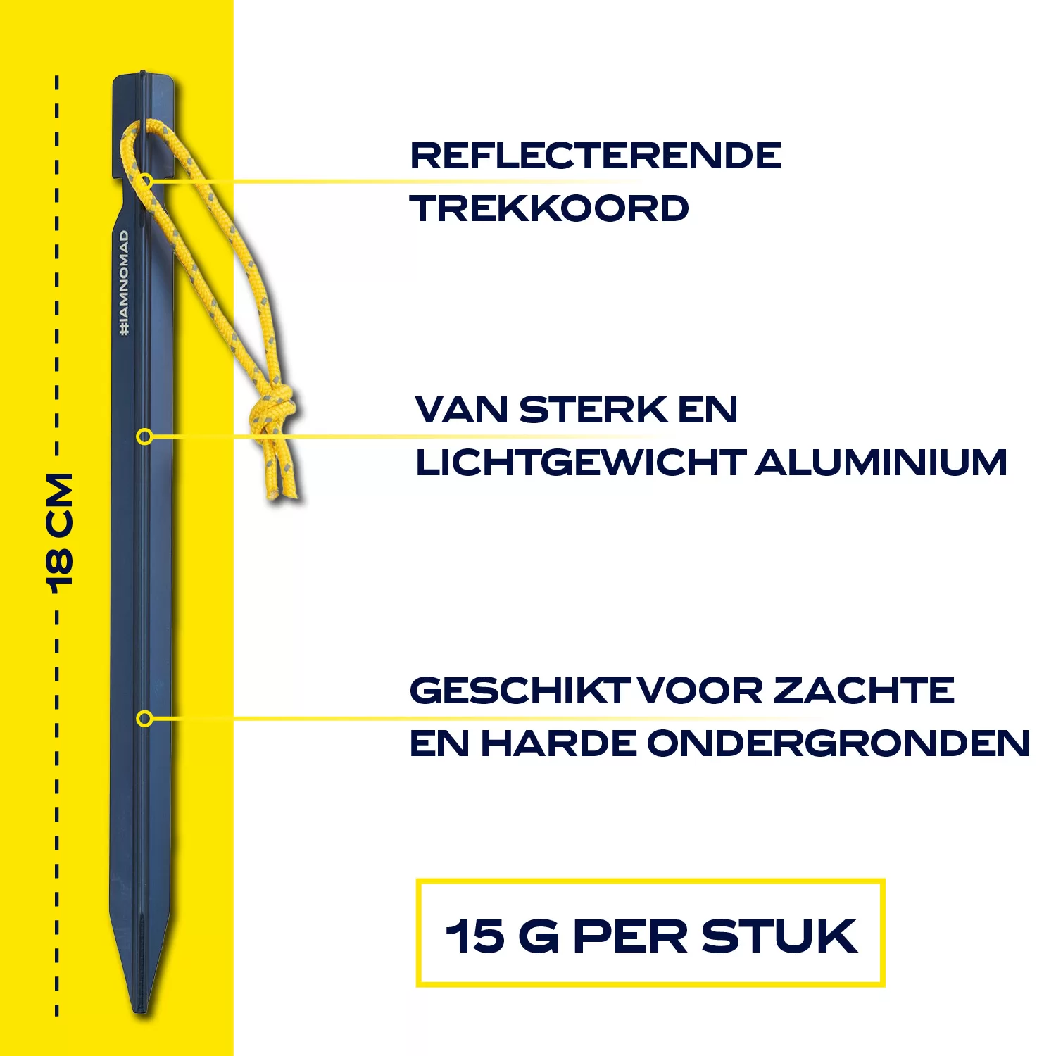 Infographic Tentharingen 8 stuks Y shape, afbeelding 1
